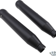 Load image into Gallery viewer, Cobra Neighbor Hater Mufflers for Softail - Black 6047B - Back View
