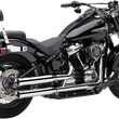 Load image into Gallery viewer, Cobra Neighbor Hater Mufflers for Softail - Chrome 6047 - Side View