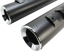 Load image into Gallery viewer, Cobra Power Flo Mufflers FL - Black - Back View