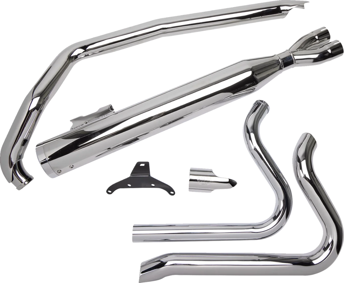 Cobra Power Pro HP Exhaust - '95-'06 Bagger 6430 - Back View