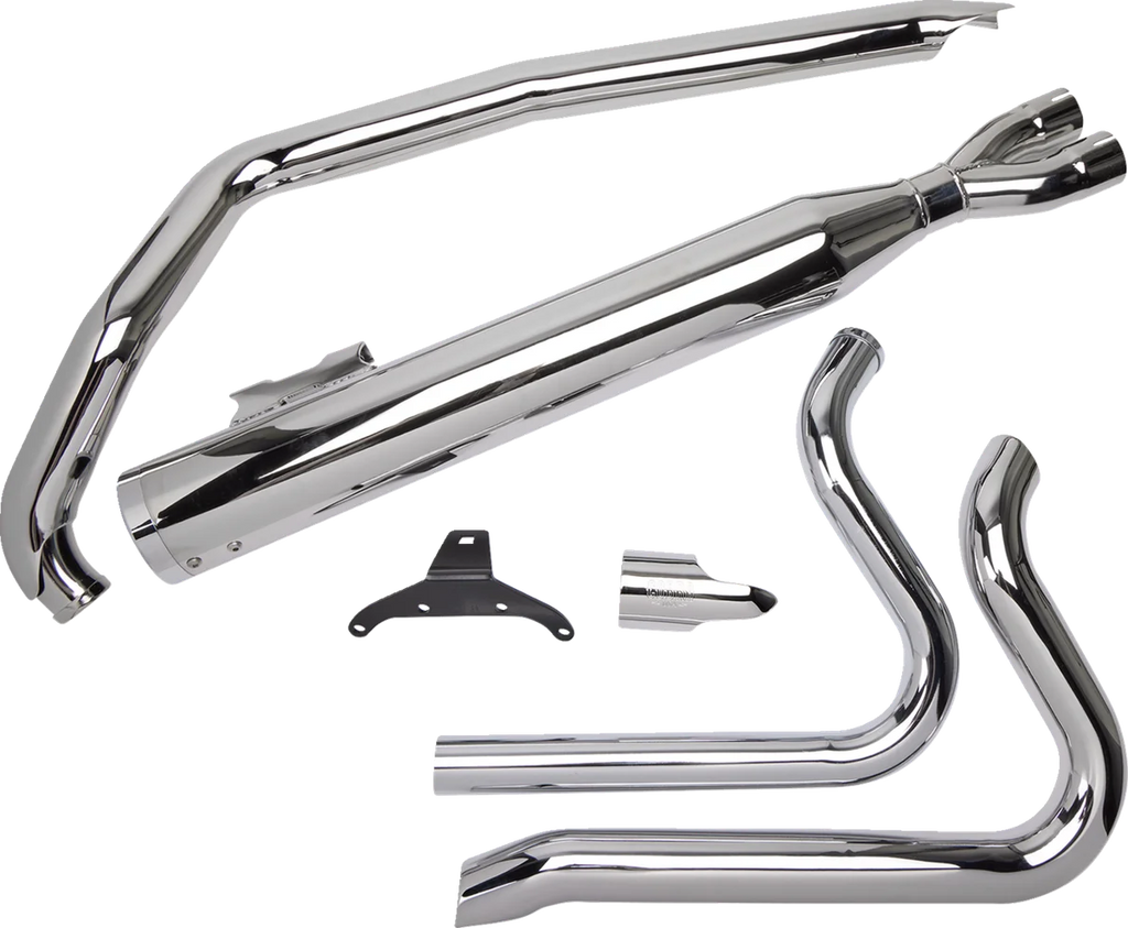 Cobra Power Pro HP Exhaust - '95-'06 Bagger 6430 - Back View
