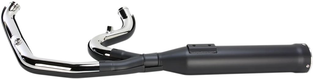 Cobra Power Pro RPT Exhaust - Black - '12-'17 Dyna 6468B - Side View