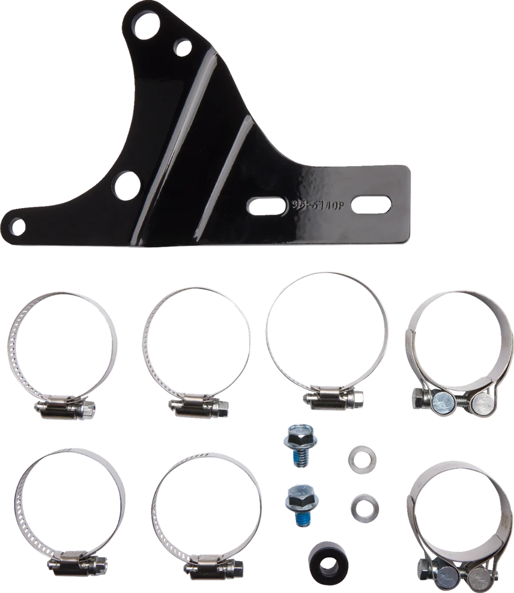 Cobra Power Pro RPT Exhaust - Chrome - '12-'17 Dyna 6468 - Side View