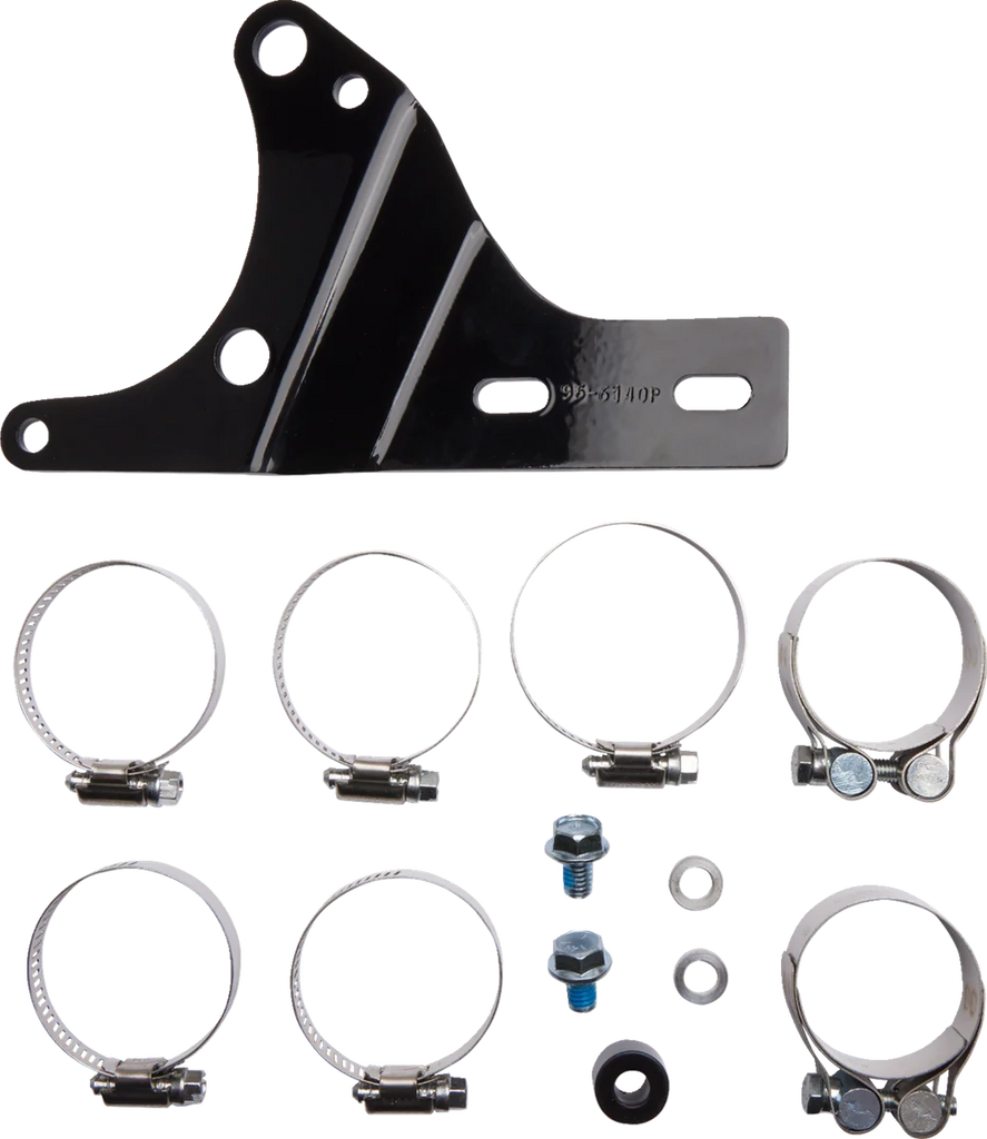 Cobra Power Pro RPT Exhaust - Chrome - '12-'17 Dyna 6468 - Side View