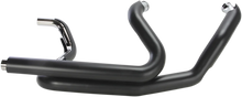 Load image into Gallery viewer, Cobra Powerport Dual Headpipes with Dual Bungs - Black 6253DBRB1 - Main Product View