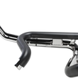 Load image into Gallery viewer, Cobra Powerport Dual Headpipes with Dual Bungs - Black 6253DBRB1 - Side View