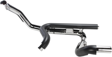 Load image into Gallery viewer, Cobra Powerport Dual Headpipes with Dual Bungs - Black 6253DBRB1 - Side View