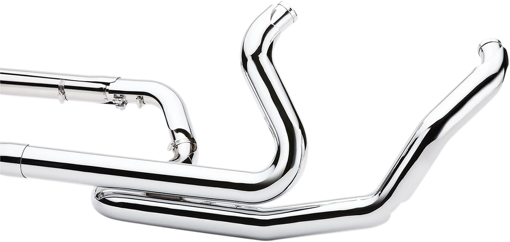Cobra Powerport Dual Headpipes with Dual Bungs - Chrome 6253DB1 - Main Product View