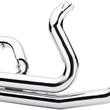 Load image into Gallery viewer, Cobra Powerport Headpipes - Chrome - '10-'16 Bagger 6253 - Main Product View