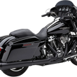 Load image into Gallery viewer, Cobra Powr-Flo 2:1 Exhaust - Black - '17-'20 FL 6451RB - Main Product View