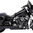Load image into Gallery viewer, Cobra Powr-Flo 2:1 Exhaust - Black - '17-'20 FL 6451RB - Side View