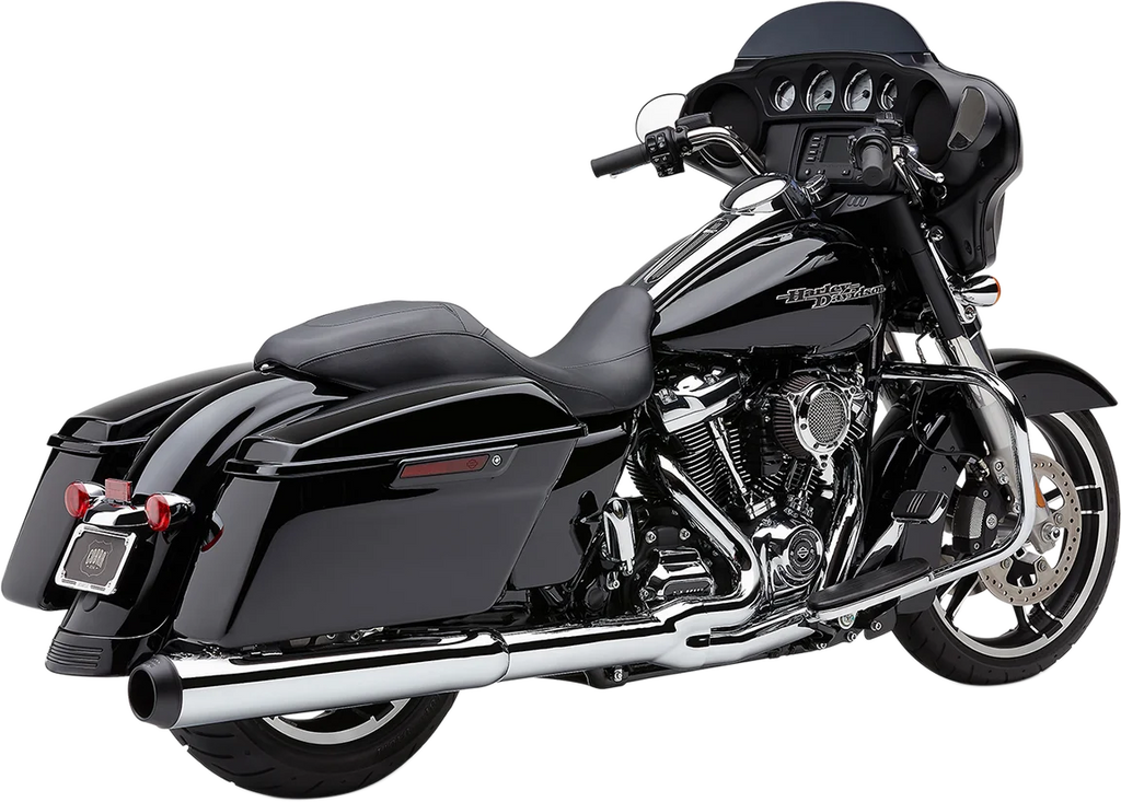 Cobra Powr-Flo 2:1 Exhaust - Chrome - '17-'20 FL 6451 - Main Product View