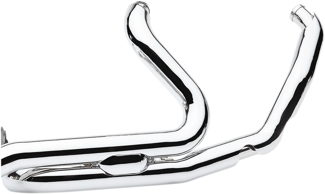 Cobra Pro Chamber Headpipes - Chrome 6255 - Installation View