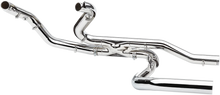 Load image into Gallery viewer, Cobra Pro Chamber Headpipes for Trike - Chrome 6256 - Side View