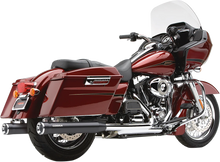 Load image into Gallery viewer, Cobra RPT 3" Mufflers - Chrome - '95-'16 Bagger 6070 - Side View