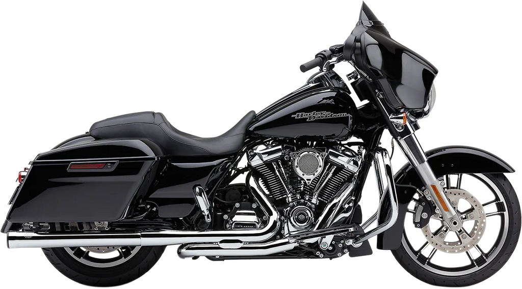 Cobra RPT 3" Mufflers - Chrome - FL 6071 - Side View