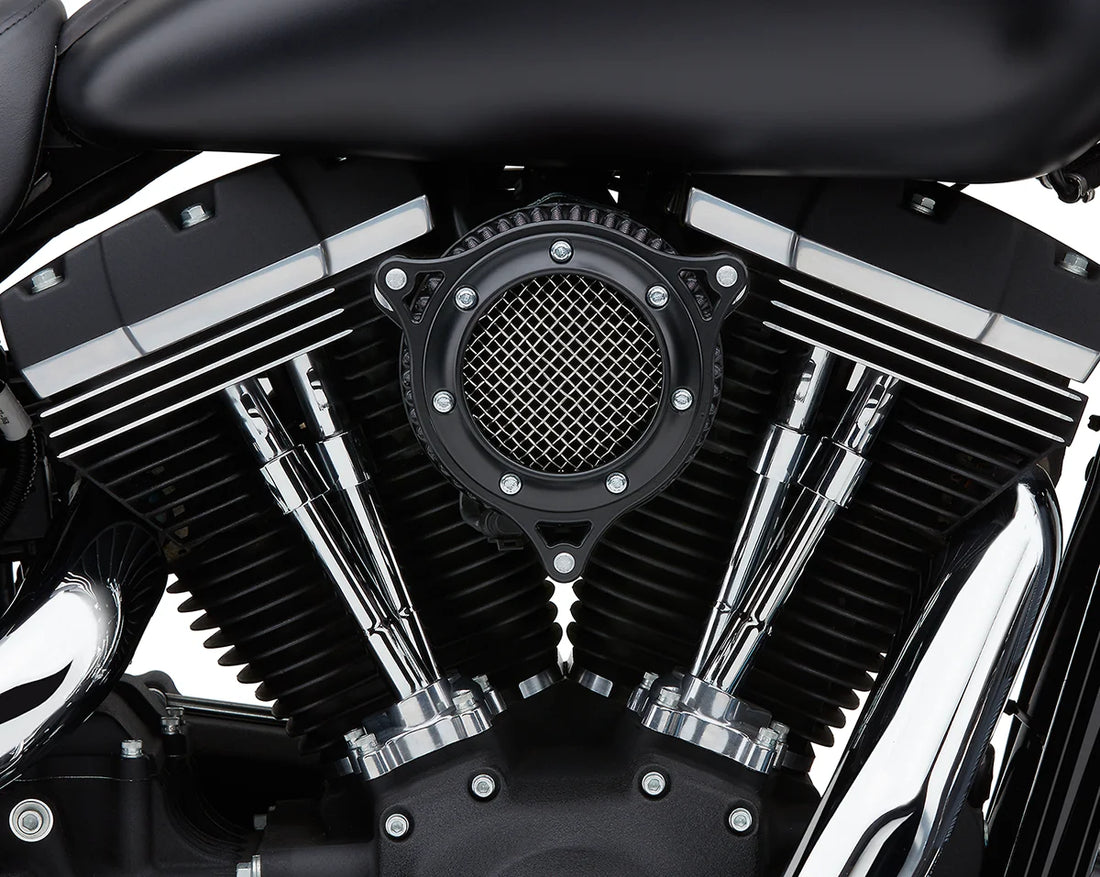 Cobra RPT Air Intake Kit - Black 606-0100-05B-SB - Side View