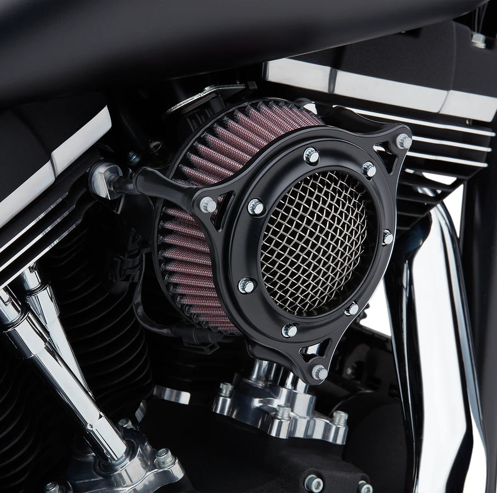 Cobra RPT Air Intake Kit - Black 606-0100-05B-SB - Back View