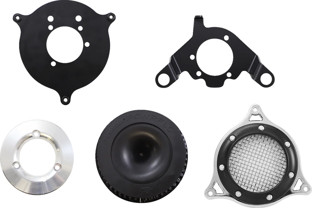Cobra RPT Air Intake Kit - Black/Chrome 606-0102-05BCSB - Installation View