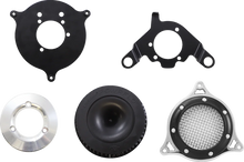 Load image into Gallery viewer, Cobra RPT Air Intake Kit - Black/Chrome 606-0102-05BCSB - Installation View