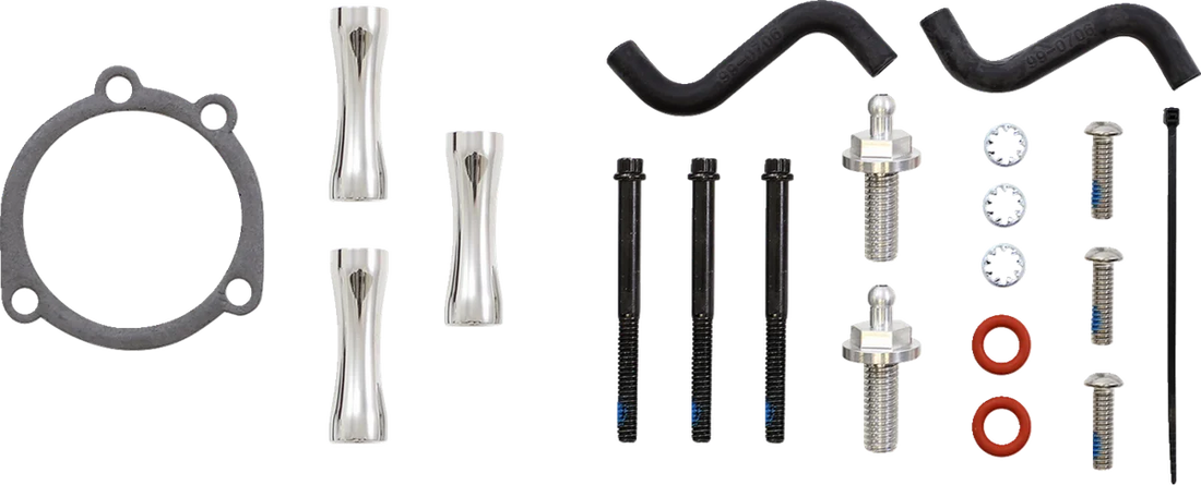 Cobra RPT Air Intake Kit - Black/Chrome 606-0102-05BCSB - Additional View 5
