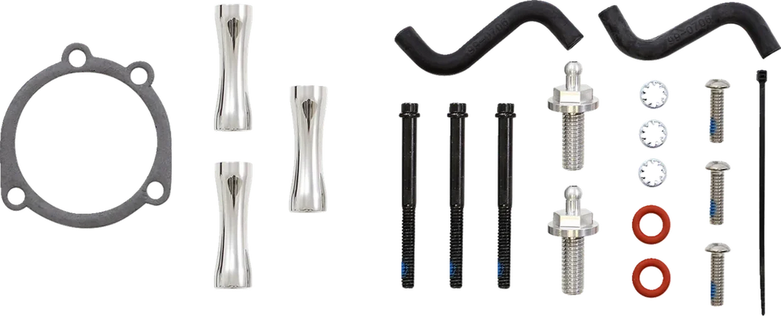Cobra RPT Air Intake Kit - Black/Chrome 606-0102-05BCSB - Additional View 5