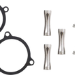 Load image into Gallery viewer, Cobra RPT Air Intake Kit - Chrome 606-0101-05 - Back View