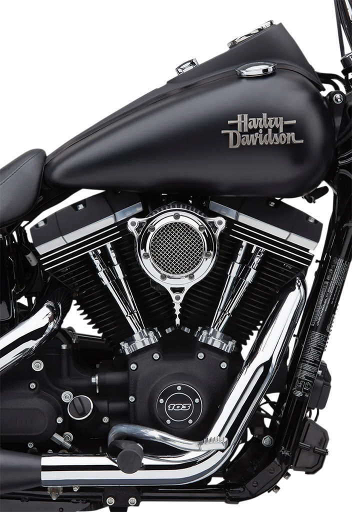 Cobra RPT Air Intake Kit - Chrome 606-0102-05-SB - Side View