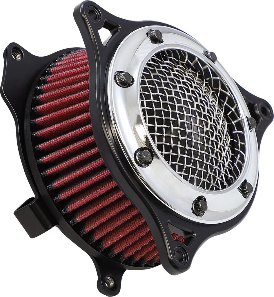 Cobra RPT Air Intake Kit - Chrome/Black 606-0103-05CBSB - Main Product View