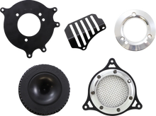 Load image into Gallery viewer, Cobra RPT Air Intake Kit - Chrome/Black - Softail 606-0104-05CB - Back View