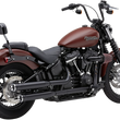 Load image into Gallery viewer, Cobra RPT Mufflers for Softail - Black 6057B - Main Product View