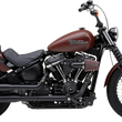 Load image into Gallery viewer, Cobra RPT Mufflers for Softail - Black 6057B - Side View
