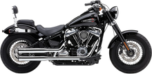 Load image into Gallery viewer, Cobra RPT Mufflers for Softail - Black 6057B - Detail View
