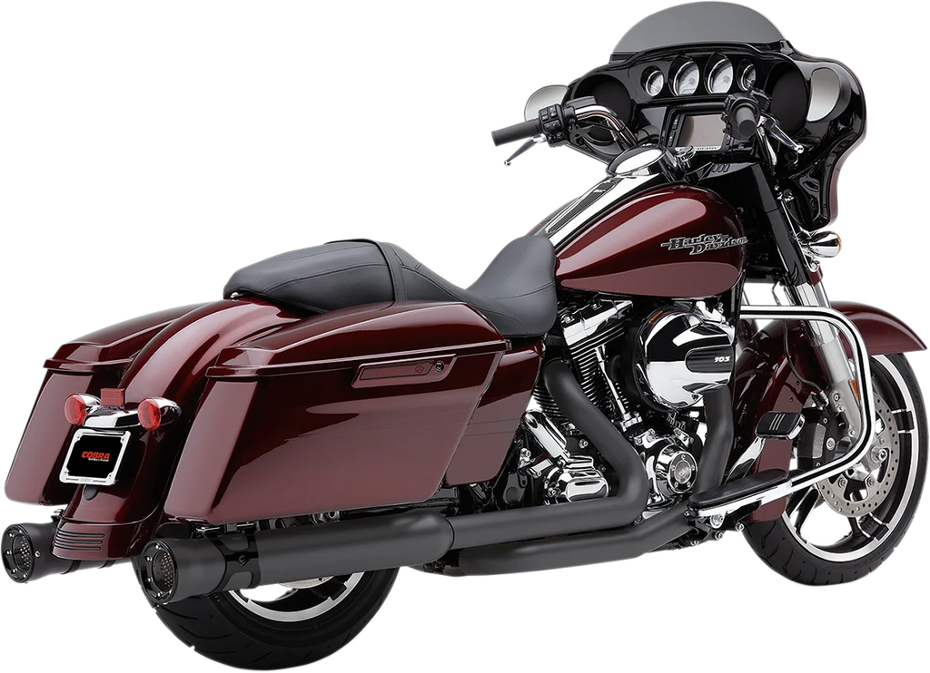 Cobra Race Pro Mufflers - Black - FL 6216RB - Main Product View