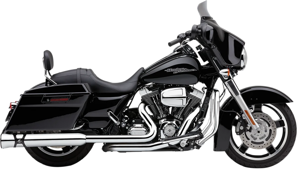 Cobra Race Pro Mufflers for '95-'16 Bagger - Chrome 6218 - Main Product View