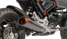 Load image into Gallery viewer, Cobra Red Tip Slip-On Muffler - Grom 1137BR - Side View