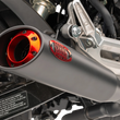 Load image into Gallery viewer, Cobra Red Tip Slip-On Muffler - Grom 1137BR - Back View
