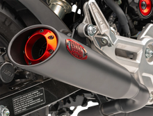 Load image into Gallery viewer, Cobra Red Tip Slip-On Muffler - Grom 1137BR - Back View