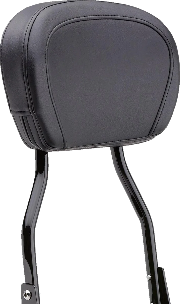 Cobra Round Sissy Bar - Short - Black - Dyna 602-1252B - Main Product View