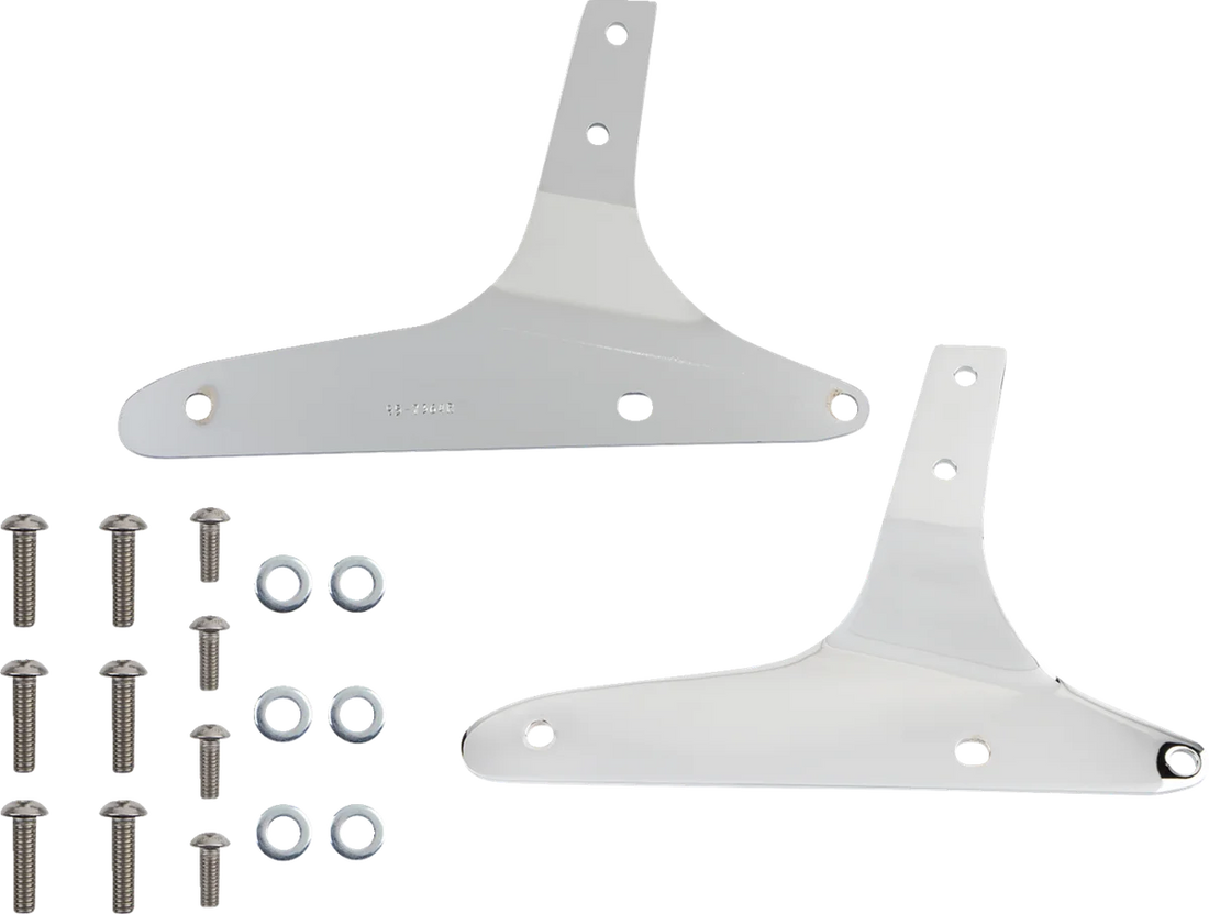 Cobra Round Sissy Bar - Short - FLST 602-1304 - Side View
