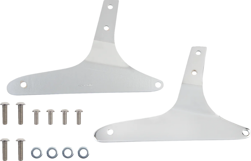 Cobra Round Sissy Bar - Short - FLSTF/FXST 602-1300 - Side View