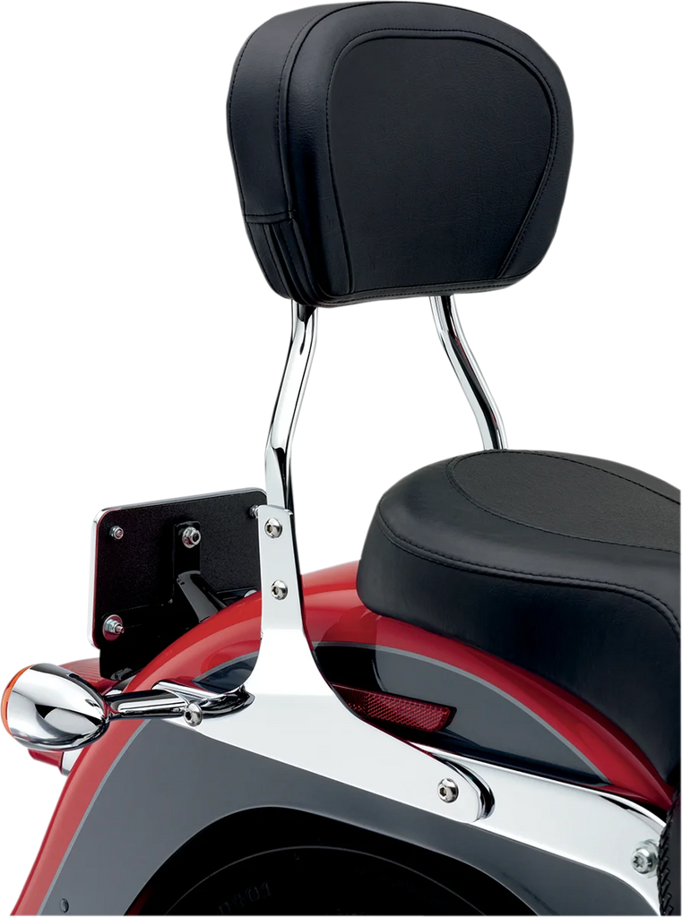 Cobra Round Sissy Bar - Short - FLSTF/FXST 602-1300 - Installation View