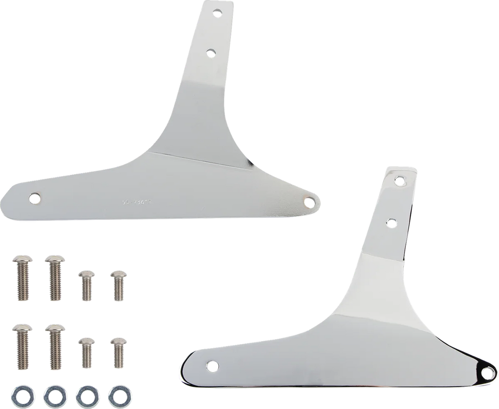 Cobra Round Sissy Bar - Short - FLSTF/FXST 602-1301 - Side View