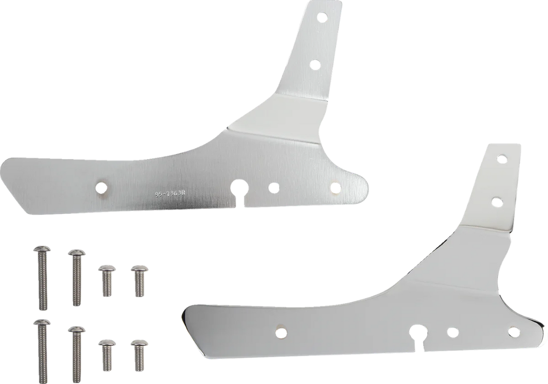 Cobra Round Sissy Bar - Short - XL 602-1303 - Side View