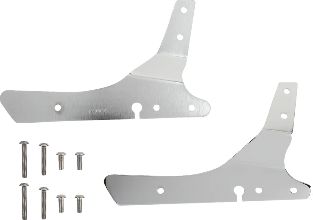 Cobra Round Sissy Bar - Short - XL 602-1303 - Side View