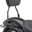 Load image into Gallery viewer, Cobra Round Sissy Bar - Standard - Black - Softail 602-1301B - Additional View 5