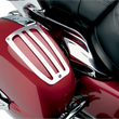 Load image into Gallery viewer, Cobra Saddlebag Lid Guards - Chrome 02-6943 - Side View