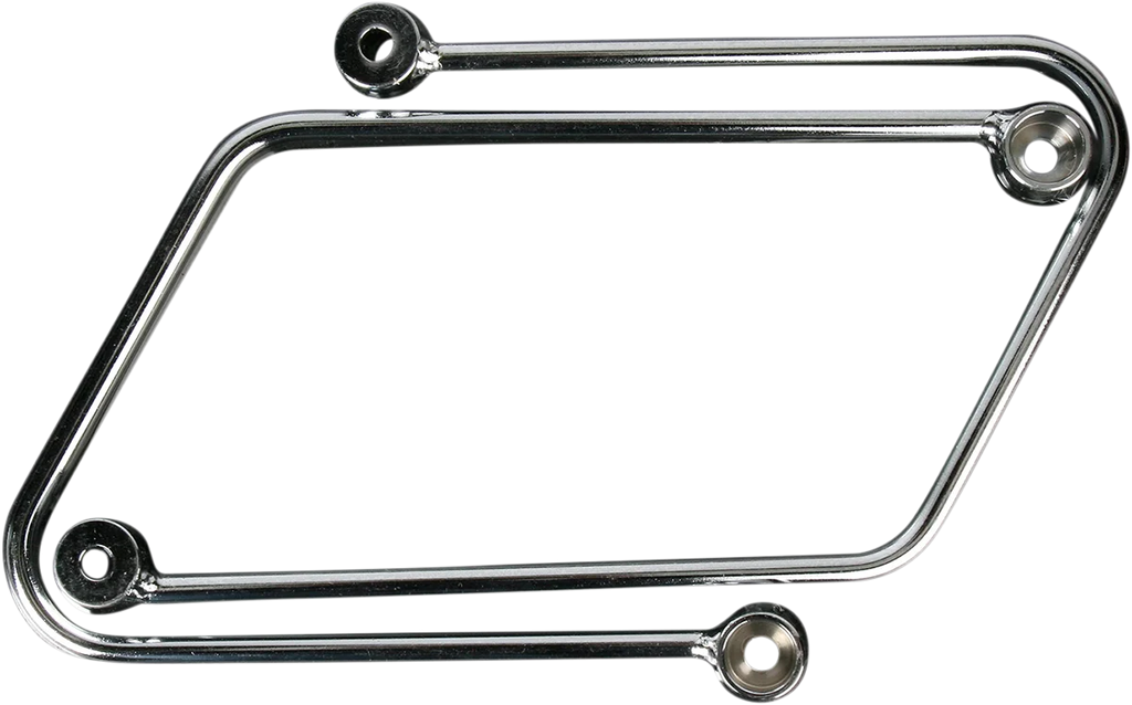Cobra Saddlebag Support - Chrome - Vulcan 900 02-6468 - Detail View
