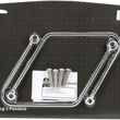 Load image into Gallery viewer, Cobra Saddlebag Supports - Chrome - Honda VT 02-6111 - Side View