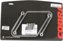 Load image into Gallery viewer, Cobra Saddlebag Supports - Chrome - Honda VT 02-6111 - Side View
